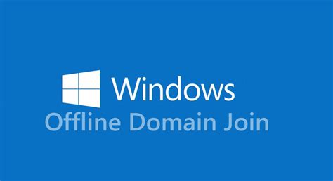 Then it is joined using djoin command with bas. . Offline domain join command